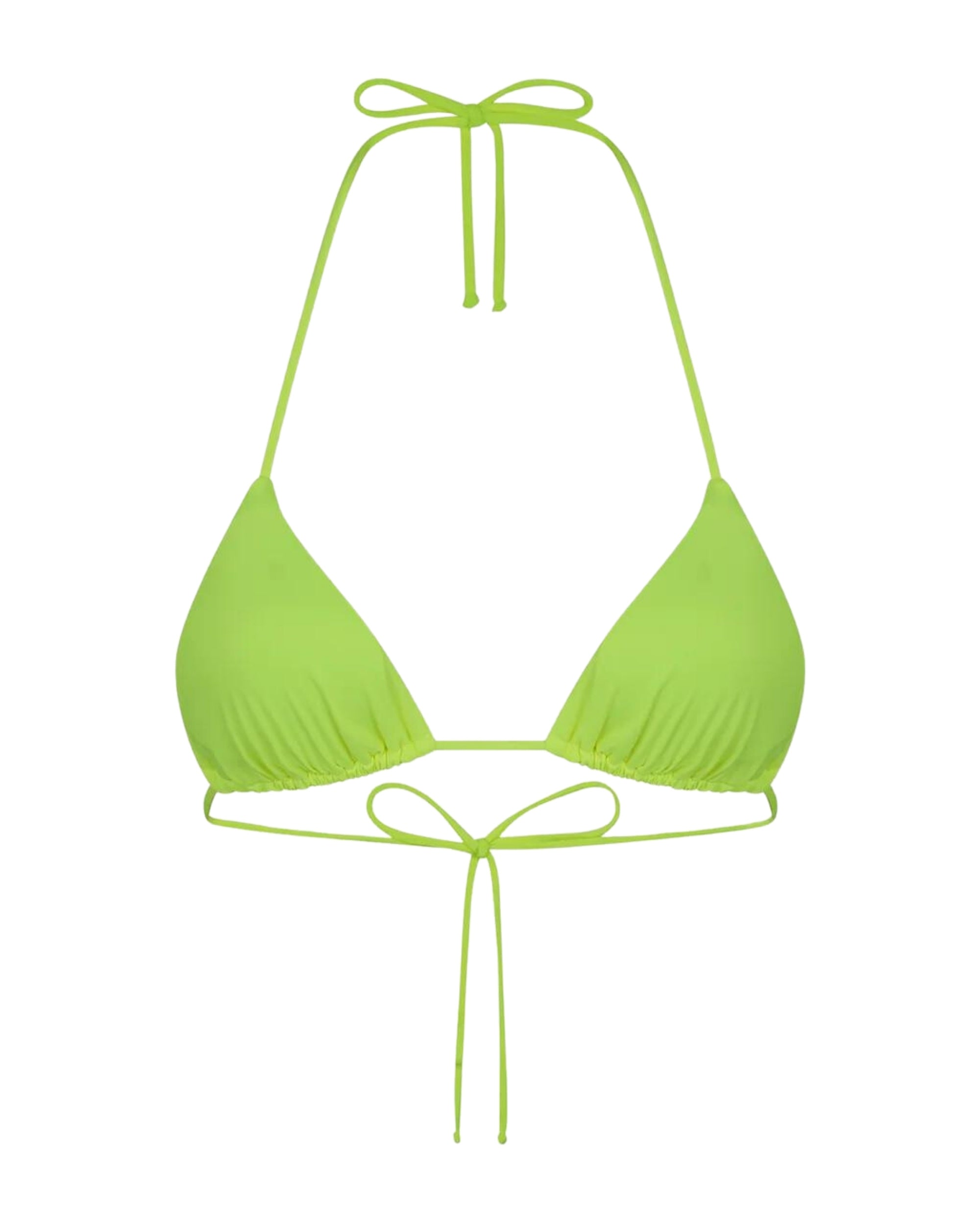 Mefui Basic Triangle Bra Yellow Women