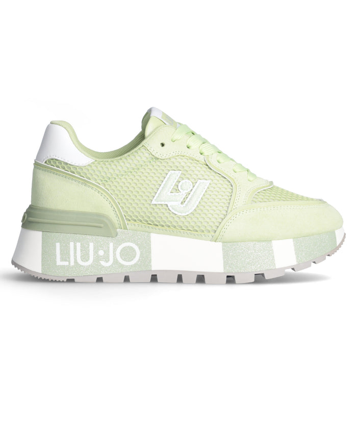 Liu Jo Sneakers Pelle/Suede Verde 1