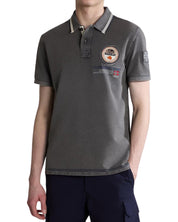 Napapijri Polo Gandy Regular Fit Cotton Grey
