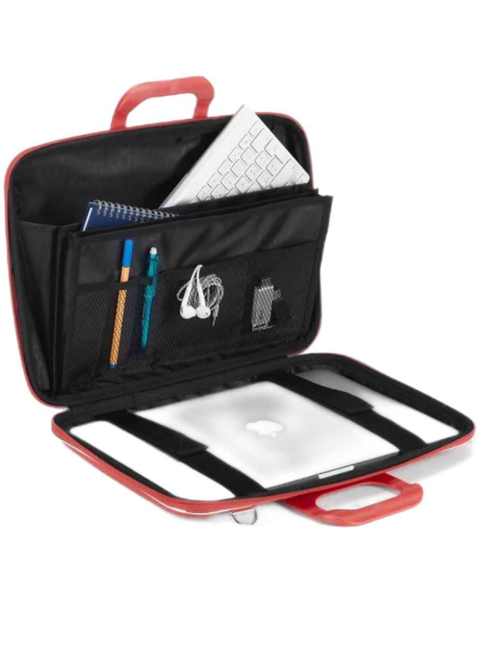 Bombata Classic 15.6" Laptop Briefcase Red Unisex