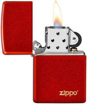 Zippo Windproof Refillable Made In Usa Red Unisex