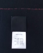 Givenchy Foulard Stola Lana Nero Big Logo