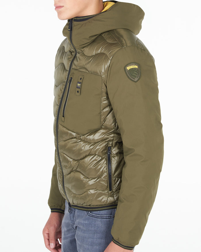 Blauer Short Jacket Feather/wadding Green Men 3