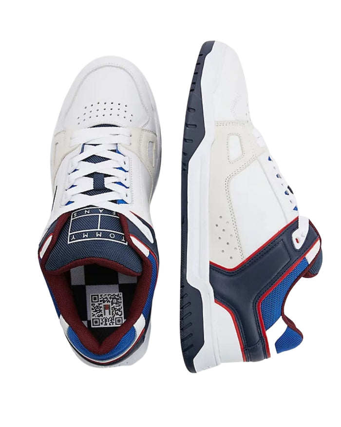 Tommy Jeans Sneakers Sport Casual Retro Bianco 3