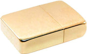 Zippo Windproof Refillable Made In Usa Gold Unisex