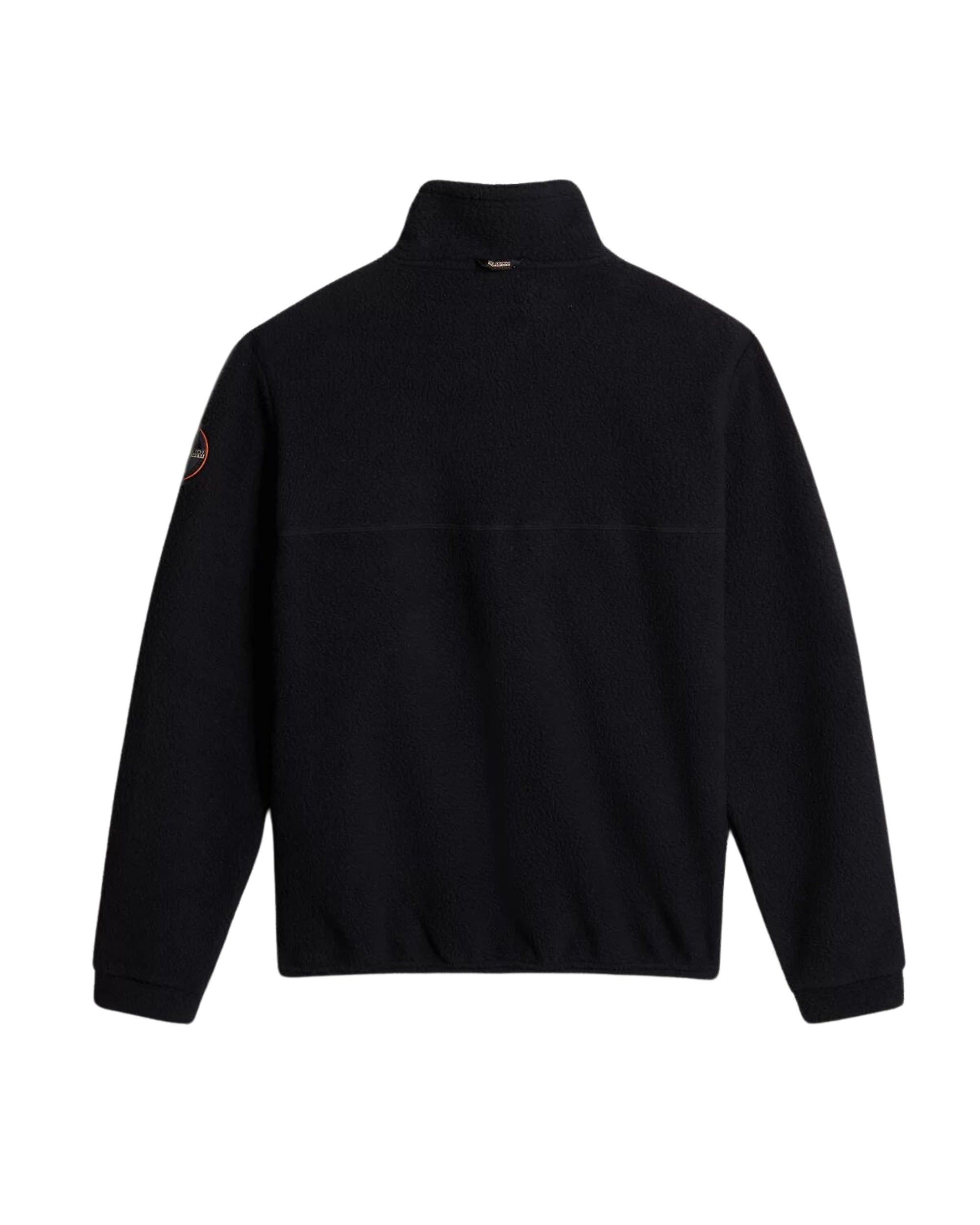 Napapijri Felpa Anderby Half-Zip Nero