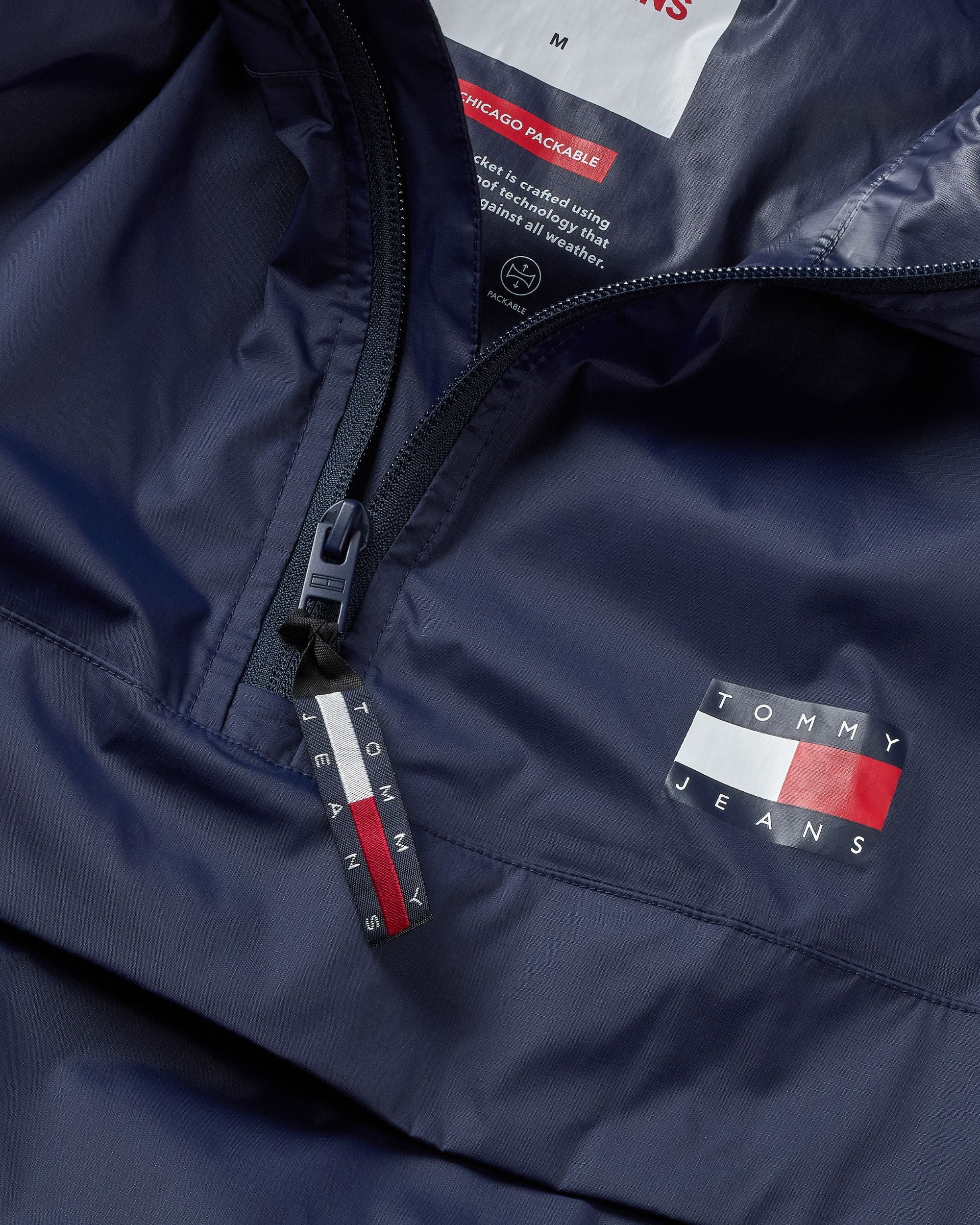 Tommy Jeans Antivento Piegabile Foldable Blu