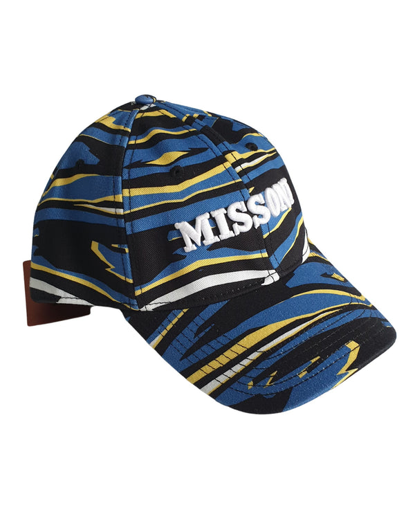 Missoni Cap Baseball Cotone Blu-2