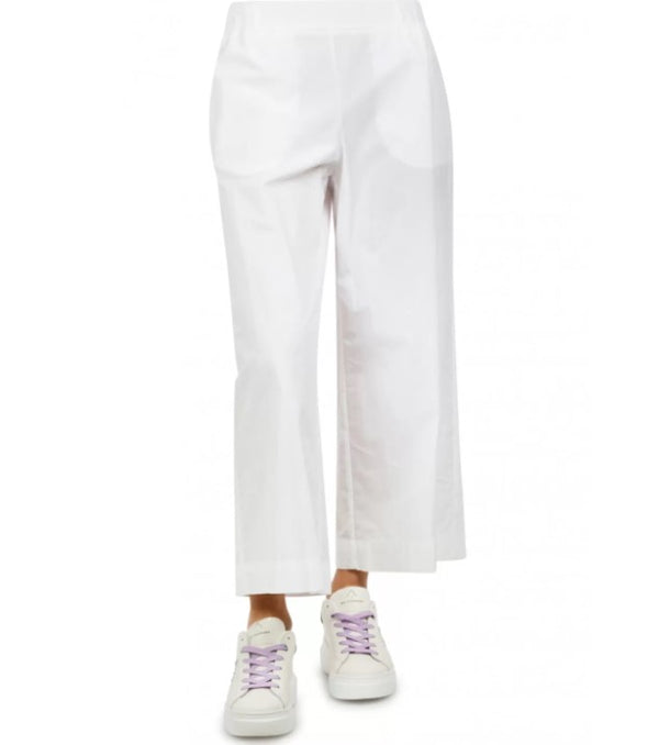 Ottodame Cropped Bianco Donna-2