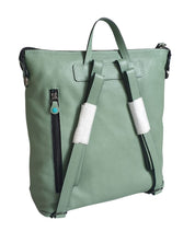 Gabs Zainetto Icon Black Pelle Verde