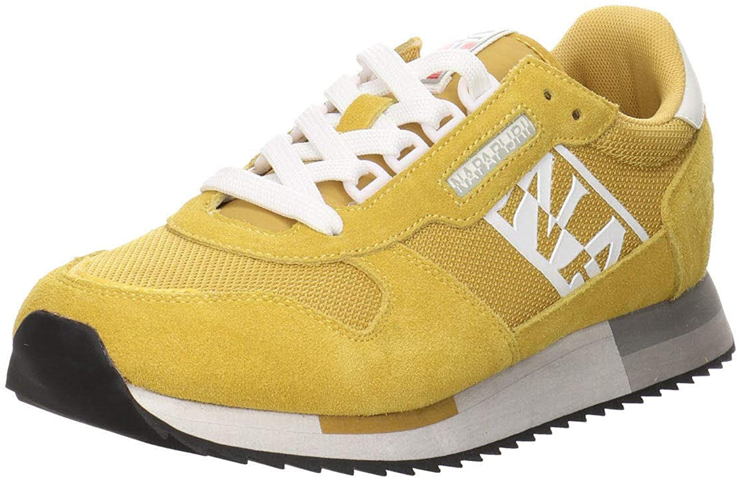 Napapijri Virtus Sneakers Pelle City Tracking Giallo Uomo