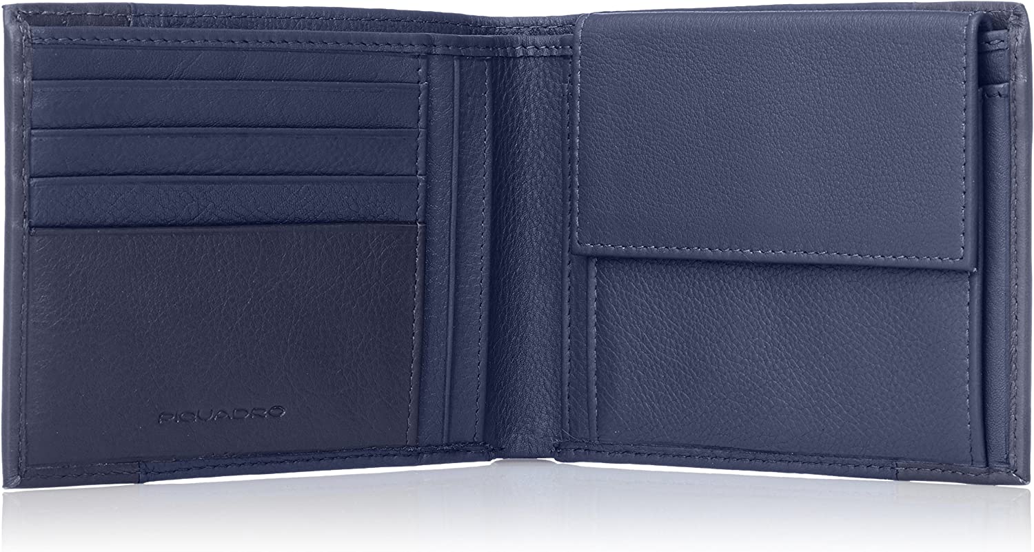 Piquadro Coin Purse Blue Men