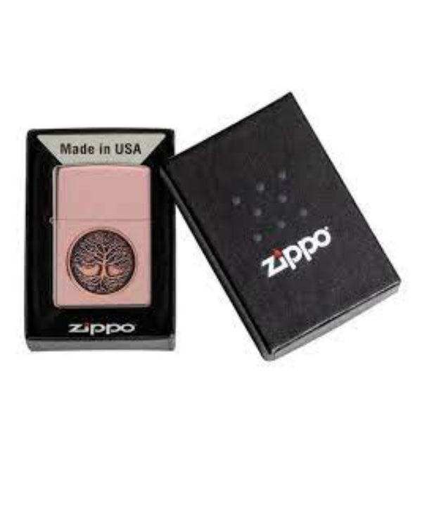 Zippo Antivento Ricaricabile Made In Usa Rosa Unisex-2