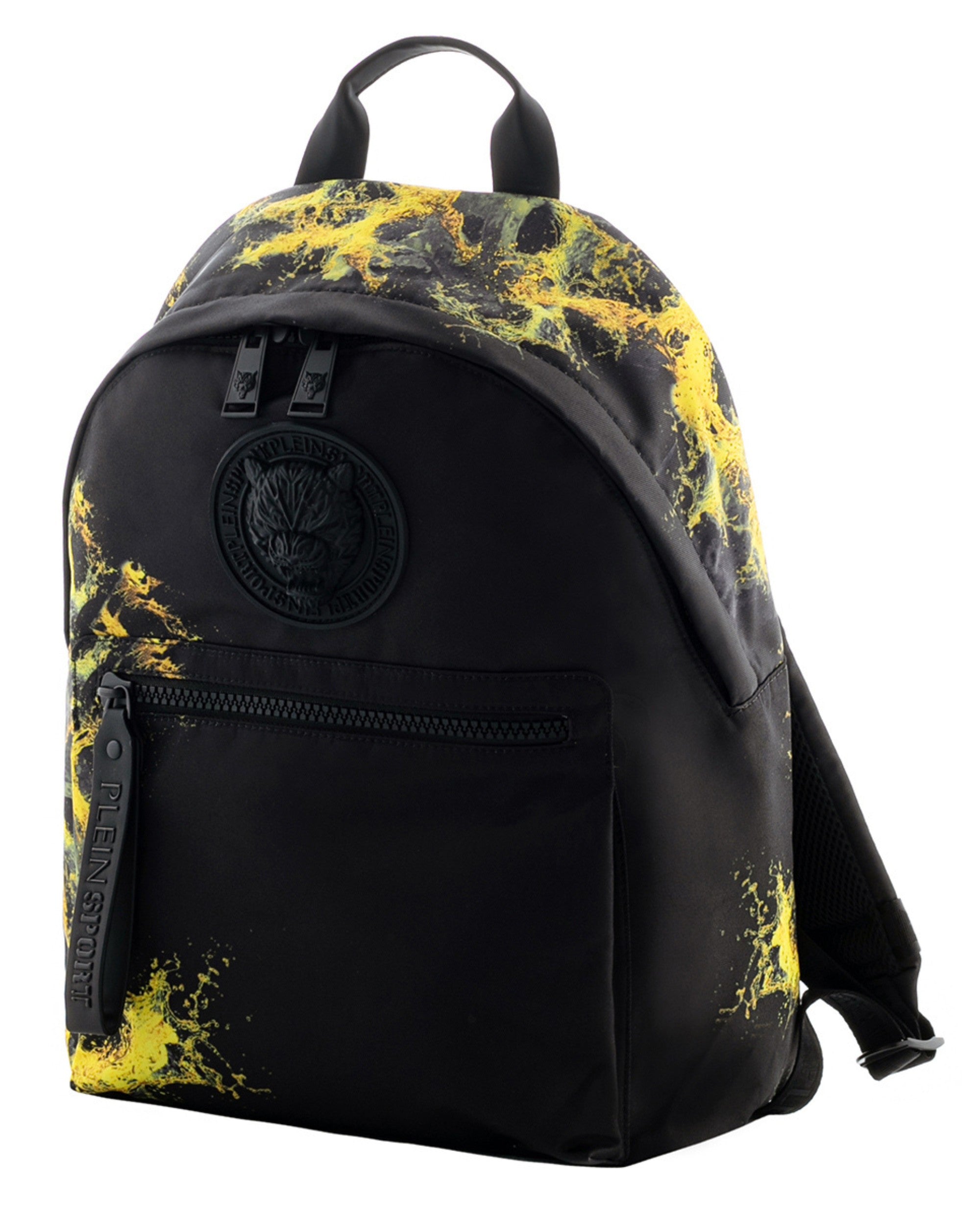 Plein Sport zaino Backpack Boston Nylon Nero Uomo