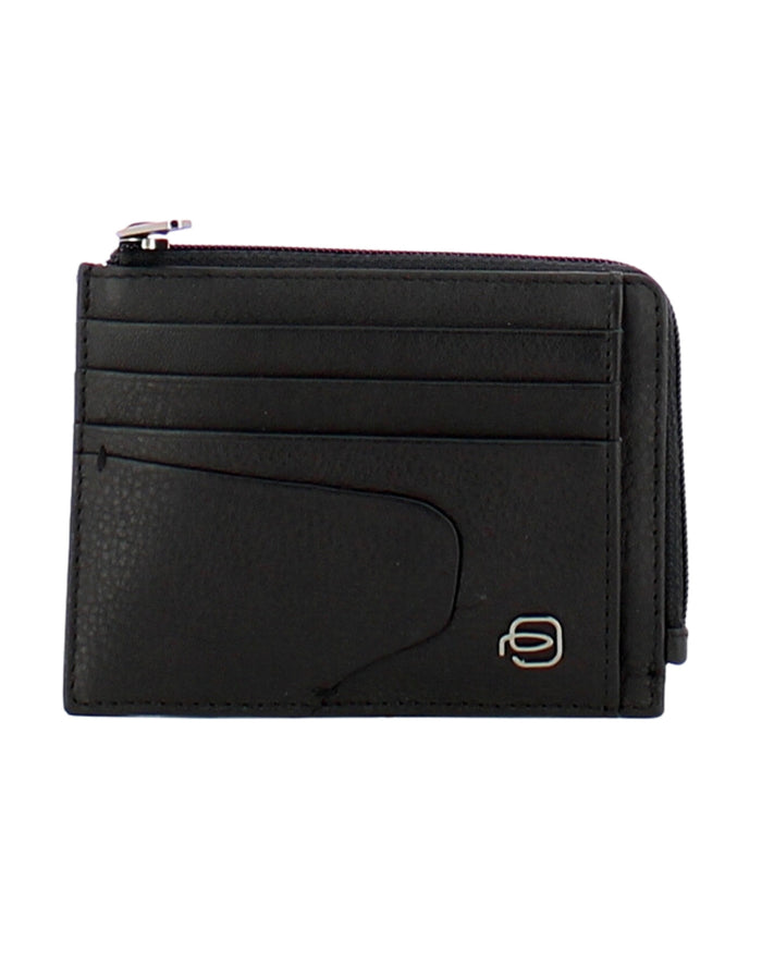 Piquadro Men's Black Card Holder 1