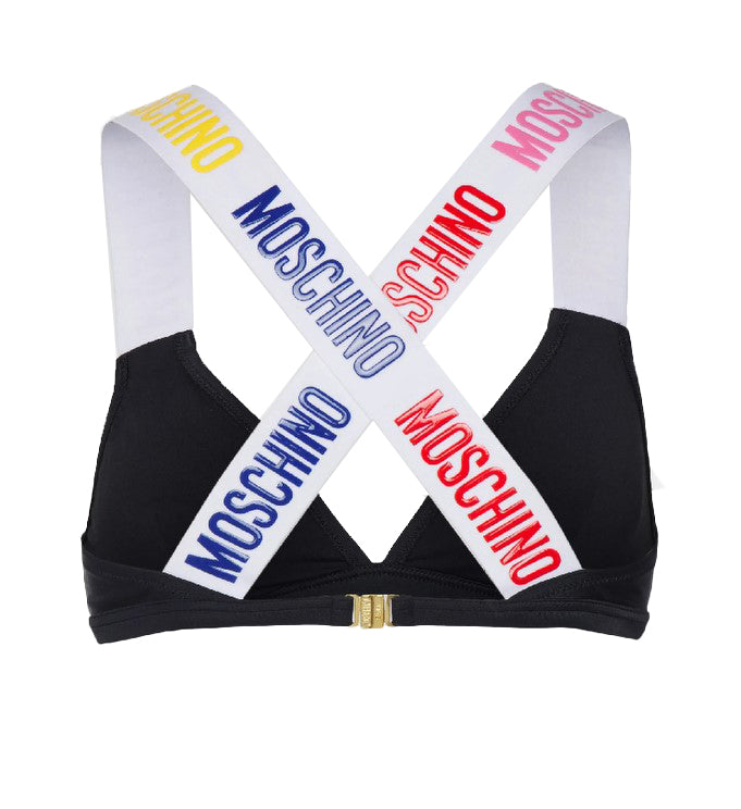 Moschino Swim Bikini Due Pezzi Nero
