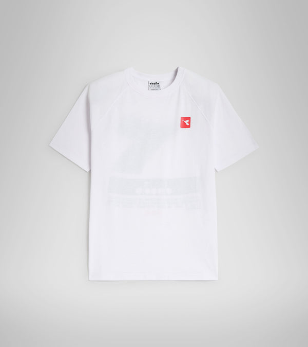 Diadora T-Shirt SS Urbanity Cotone Bianco-2