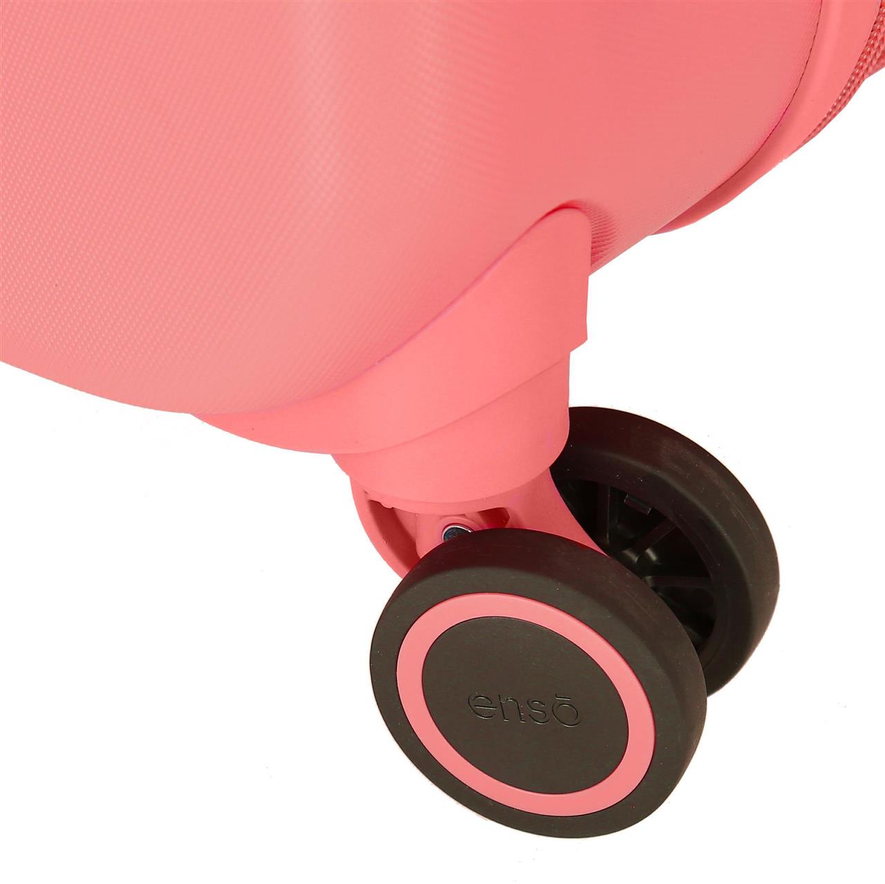 Disney Cabin Suitcase 4 Wheels 55cm Minnie Happiness Pink Woman