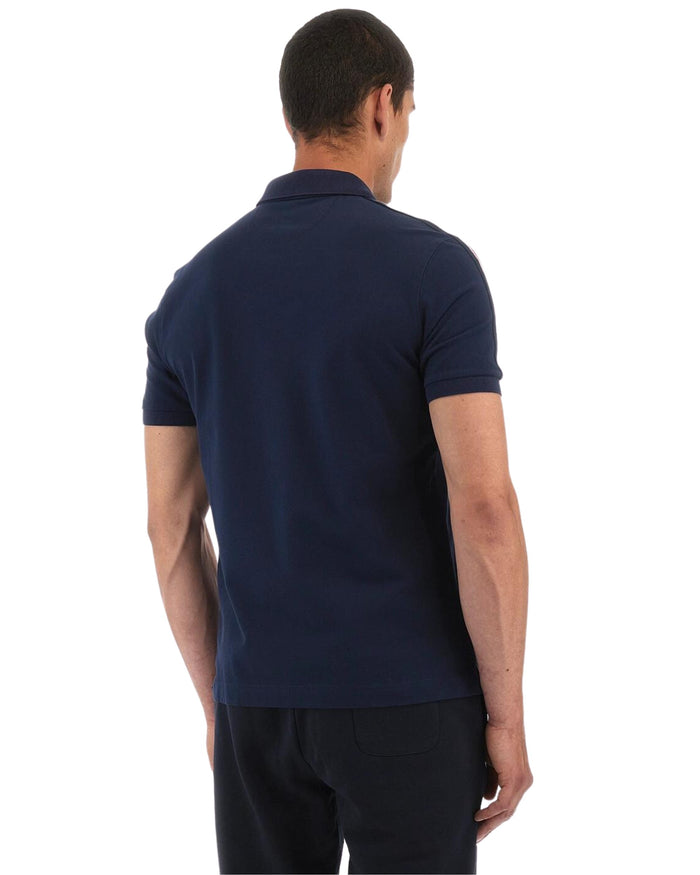 La Martina Polo Manica Corta Wai Regular Fit Blu Cotone 2