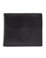 Blauer Hammered Flower Leather Logo Black Men