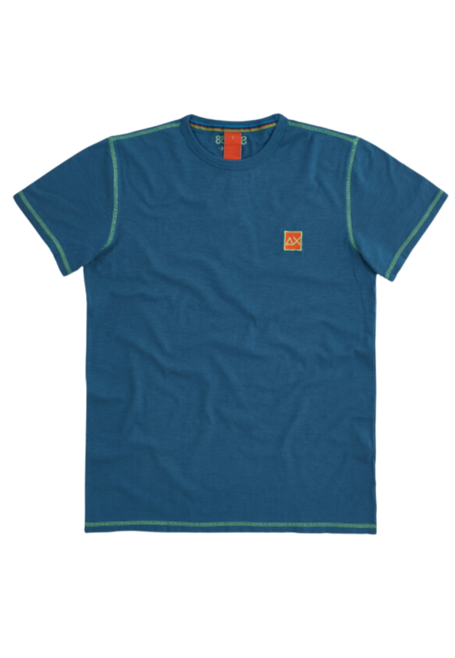 Sun68 T-shirt T31120 Blue Cotton