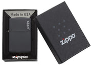 Zippo Matte Logo Black Unisex