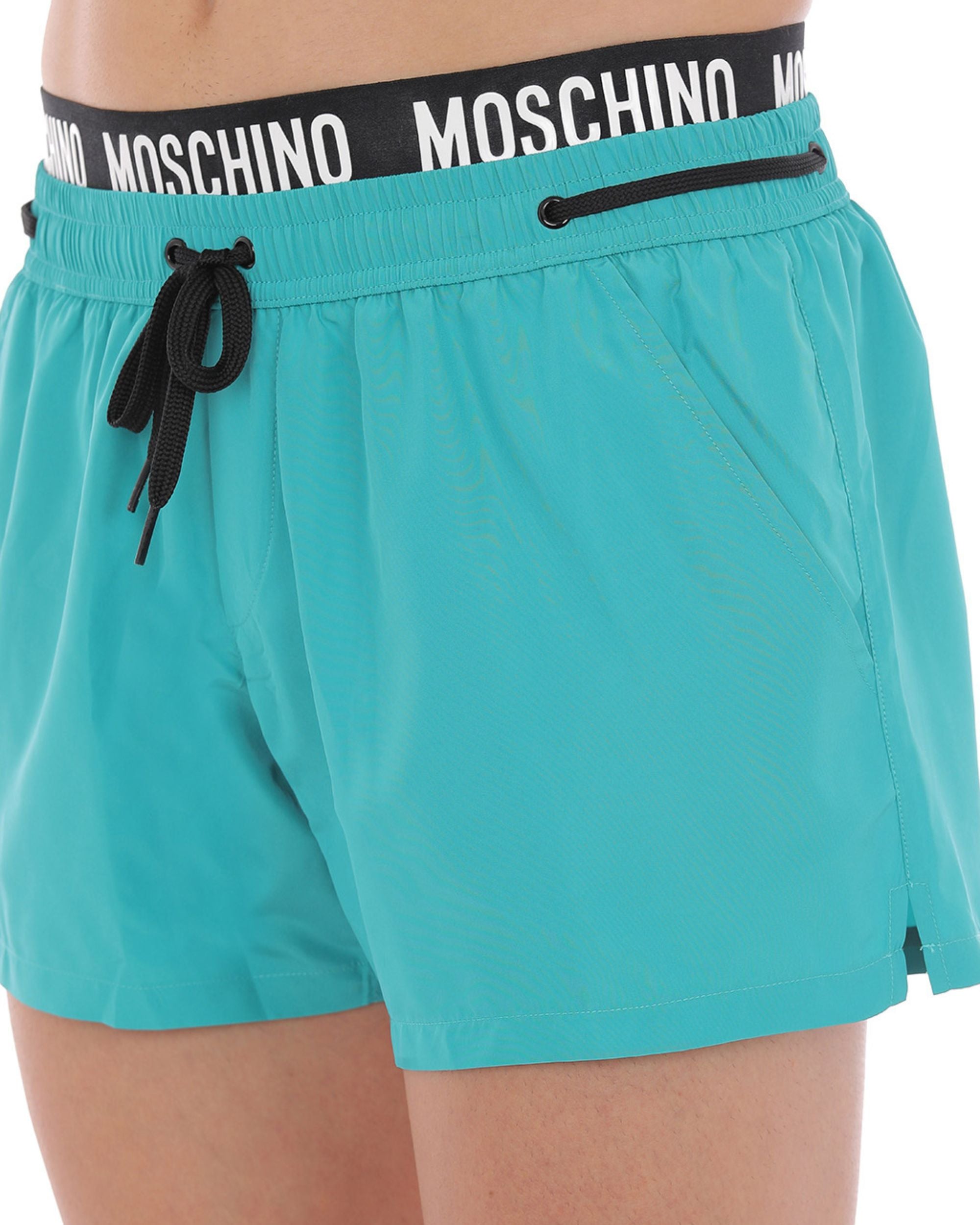 Moschino Swim Short Boxer Short Nylon Green