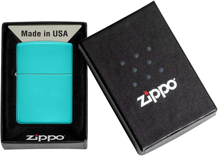 Zippo Antivento Ricaricabile Made In Usa Azzurro Unisex 3