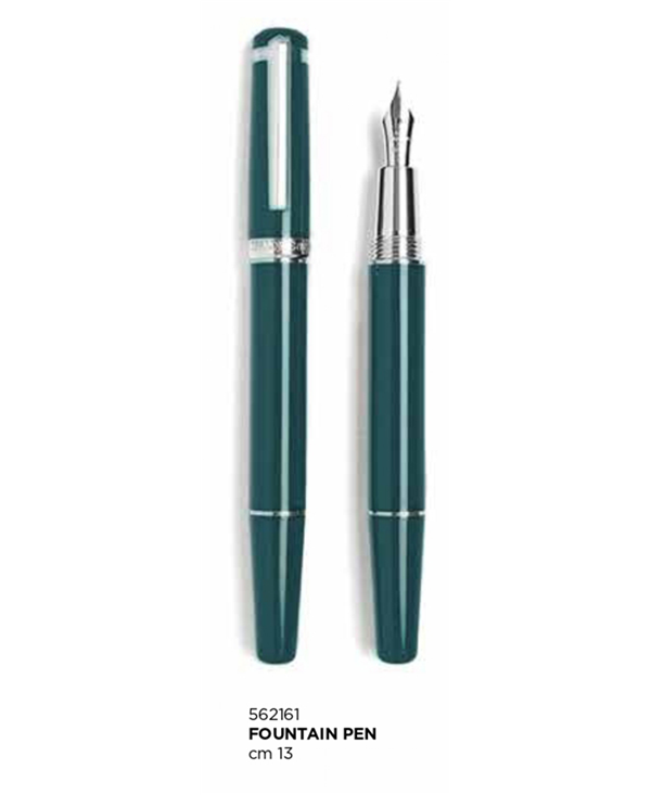 Spalding &amp; Bros Ag Boston Fountain Pen Green Unisex