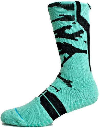 Stance Calze Fusion Basket Verde Uomo 1