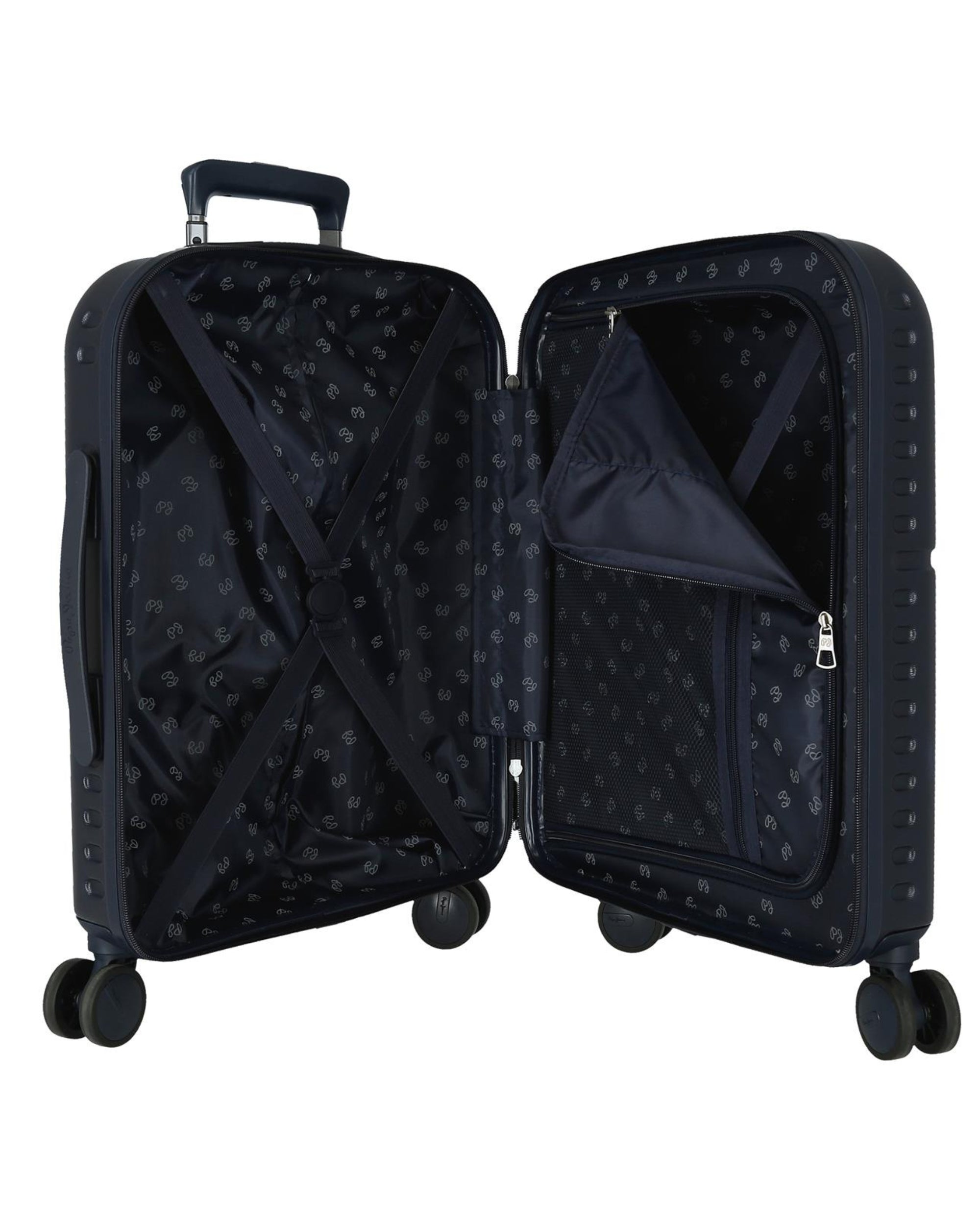 Pepe Jeans Cabin Suitcase 4 Wheels In Abs Blue Unisex