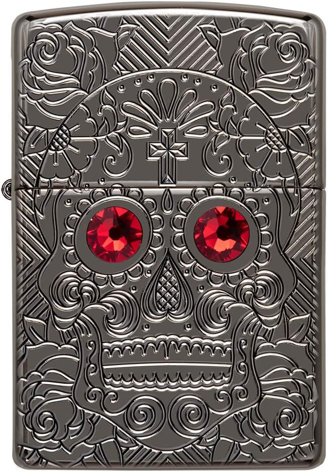 Zippo accendino 48688 PLACCA Skull Coppia Love LIMITED EDITION Made in USA  antivento ricaricabile : : Casa e cucina