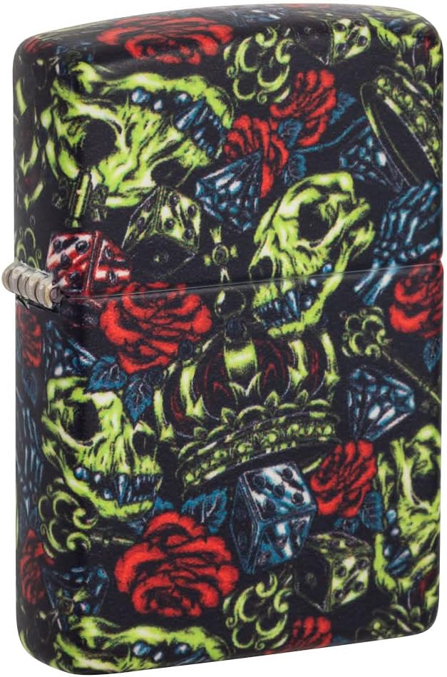 Zippo Windproof Refillable Made In Usa Multicolor Unisex