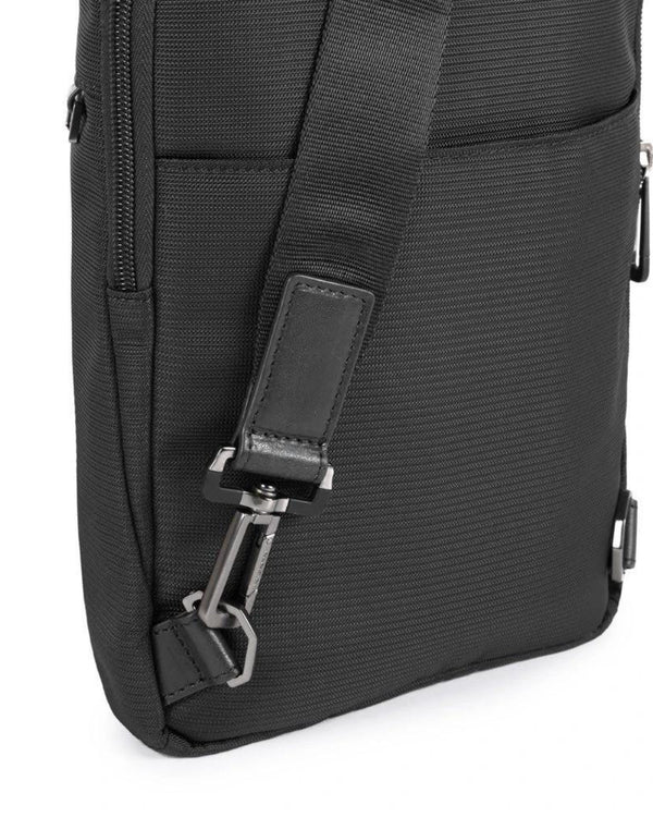 Piquadro Black Laptop Backpack for Men-2