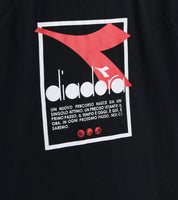Diadora T-Shirt Urbanity Cotone Nero