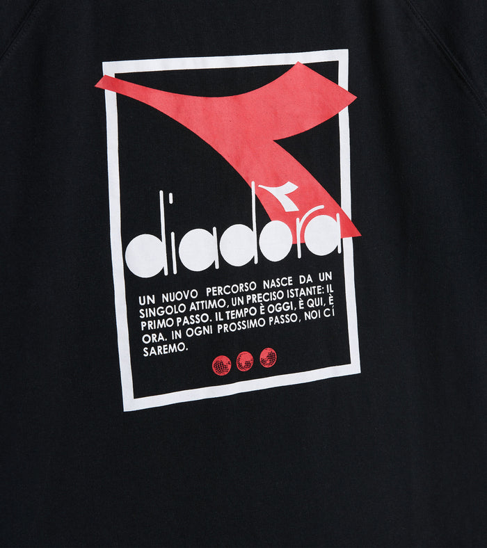 Diadora T-Shirt Urbanity Cotone Nero 6