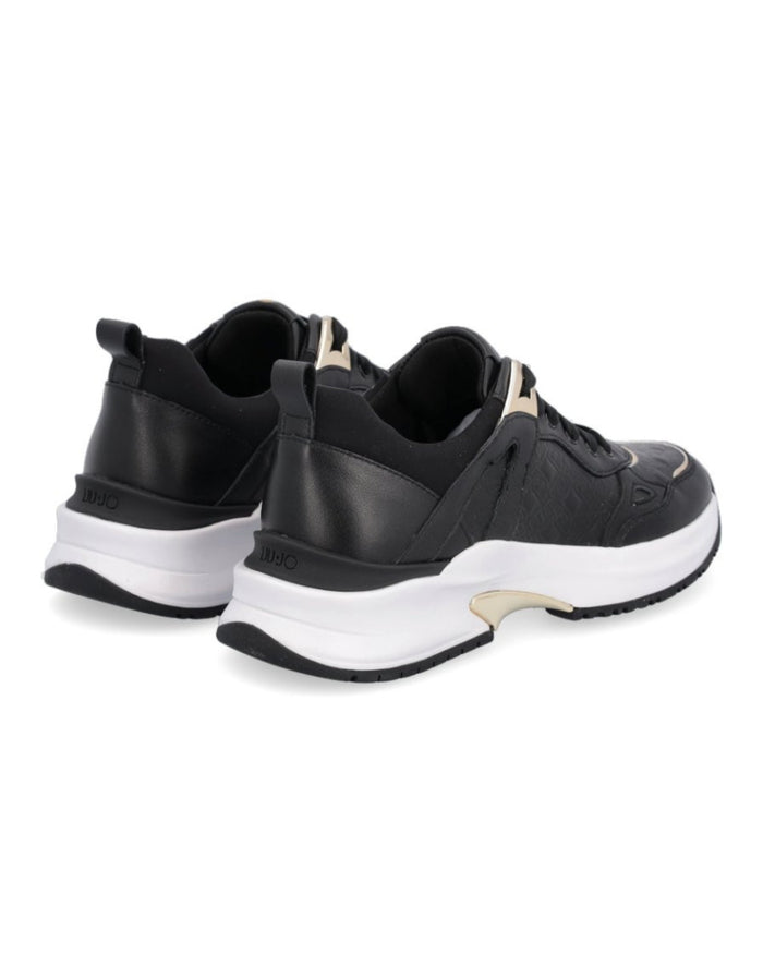 Liu Jo Sneakers Lily 10 Pelle Nero 3