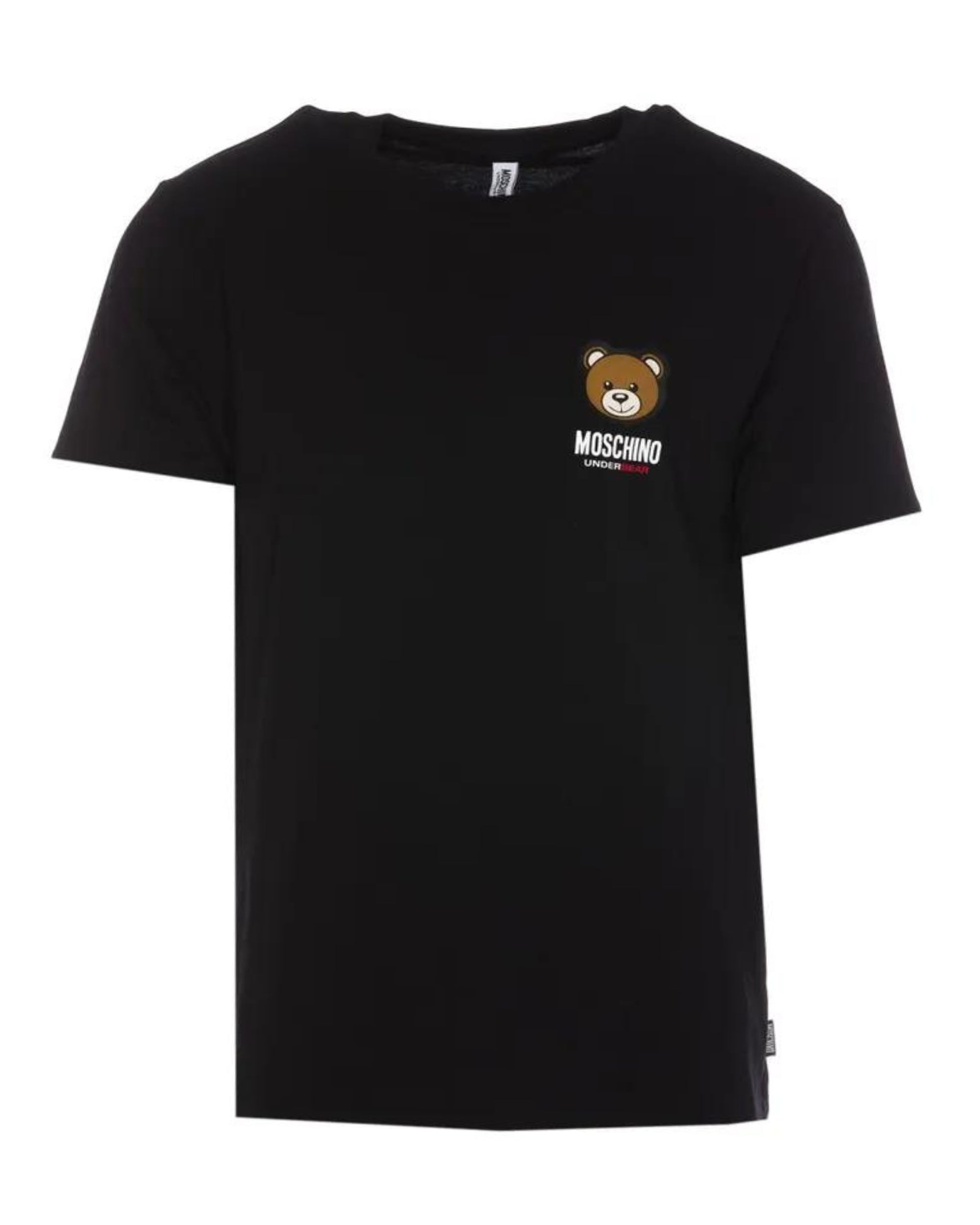 Moschino Underbear Logo Stretch Jersey Cotton Black
