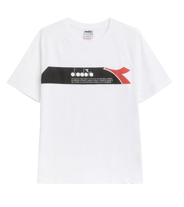 Diadora T-Shirt SS Urbanity Cotone Bianco