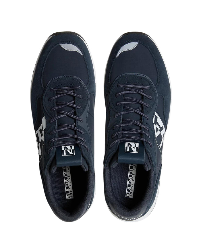 Napapijri Sneakers S3Match02 Polyester/Leather Blue 3