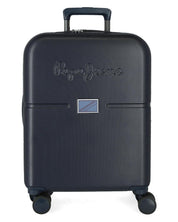 Pepe Jeans Cabin Suitcase 4 Wheels In Abs Blue Unisex