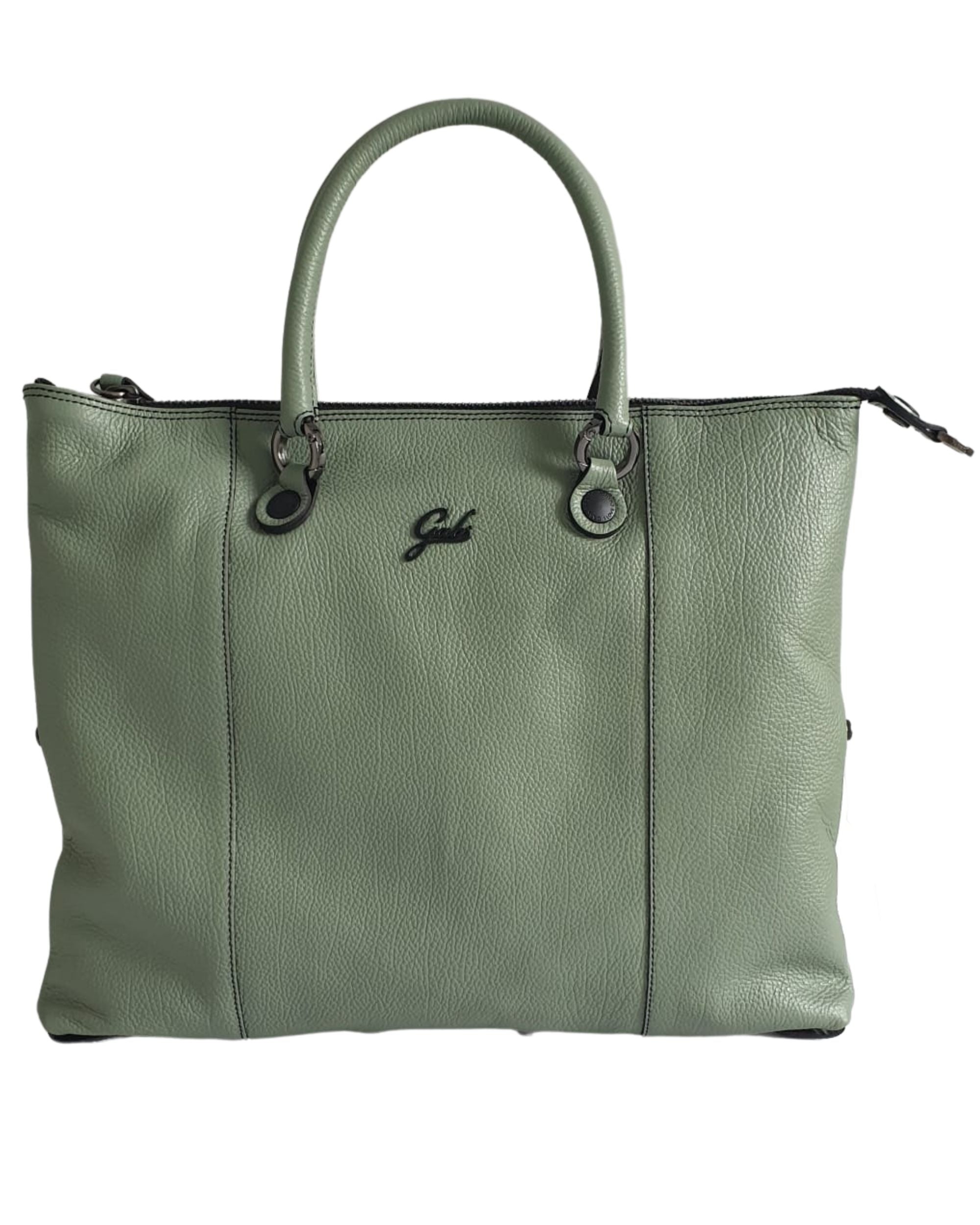 Gabs Shopper Tote Bauletto Zaino Trasformabile Verde Donna