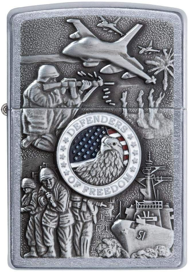 Zippo Windproof Refillable Made In Usa Silver Unisex 2