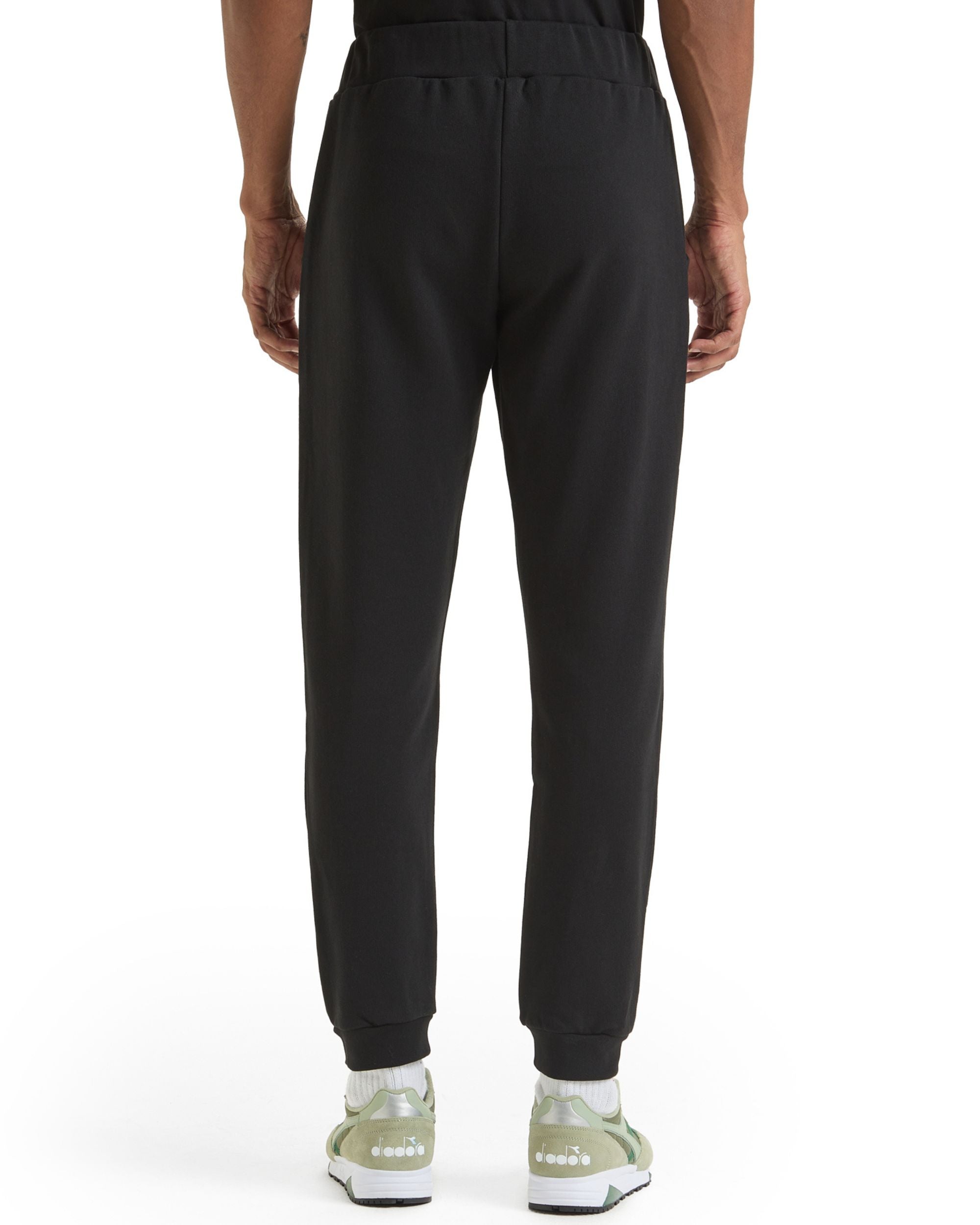 Diadora Black Cotton Tracksuit