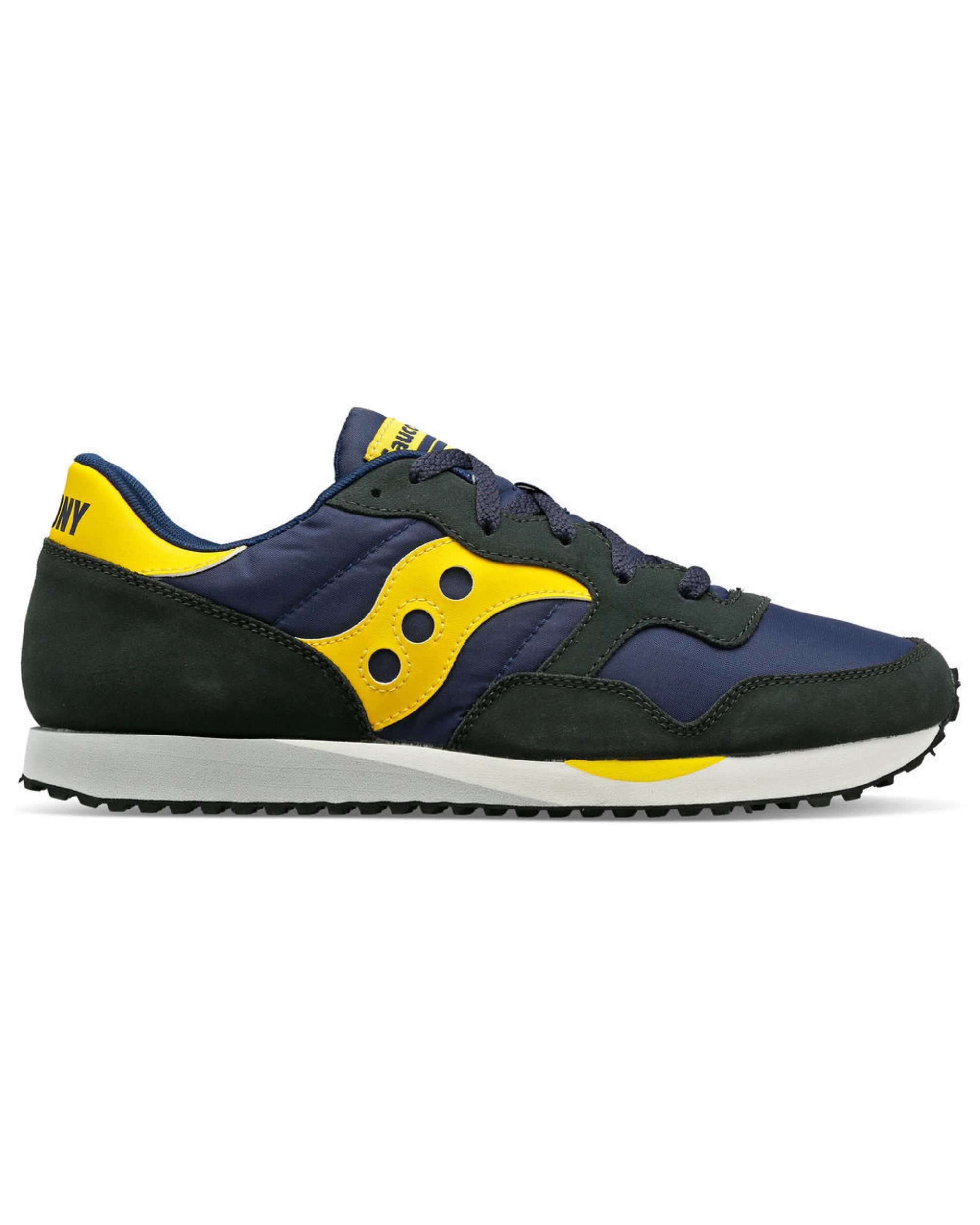 Saucony Scarpe da Corsa DXN Trainer in Pelle Scamosciata Blu