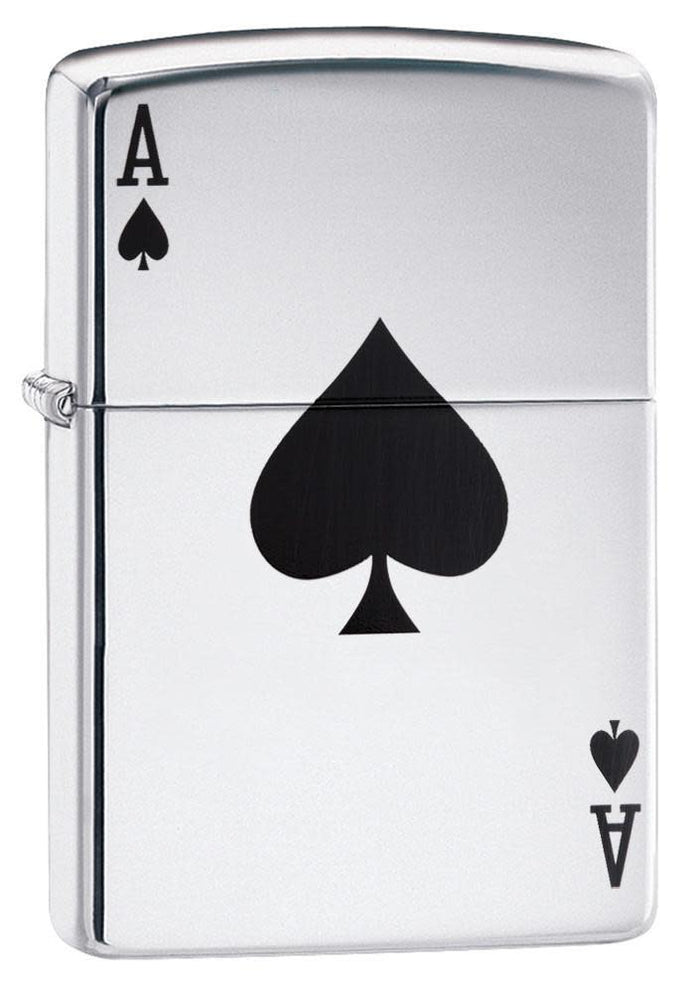 Zippo Lucky Ace Silver Unisex 1