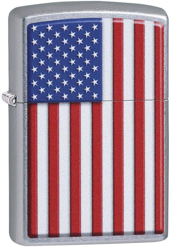 Zippo Antivento Ricaricabile Made In Usa Argento Unisex 1