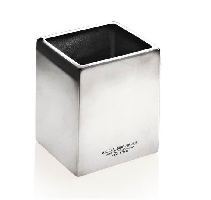 Spalding & Bros A.g. Square Pen Holder Grigio Unisex 1