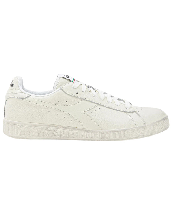 Diadora Sneakers Game L Low Waxed Pelle Bianco