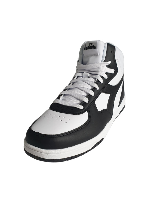 Diadora Sneaker Raptor Mid Pelle Sintetica Bianco 3